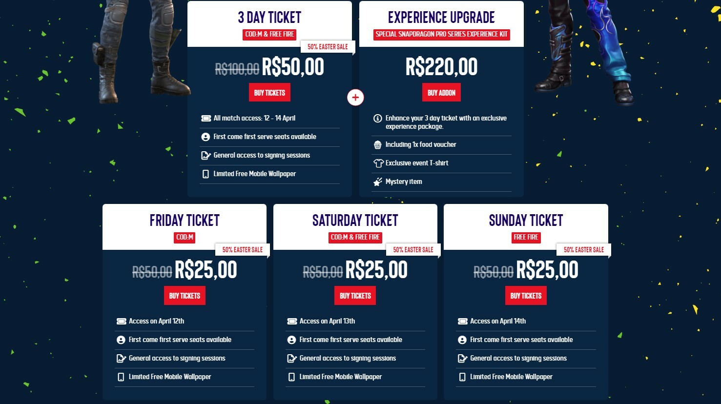 Snapdragon Mobile Masters 2024 Tickets Prices