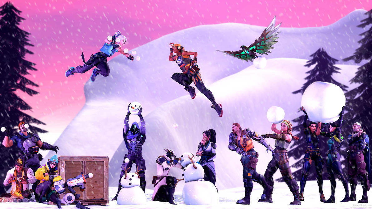 Snowball Fight Valorant