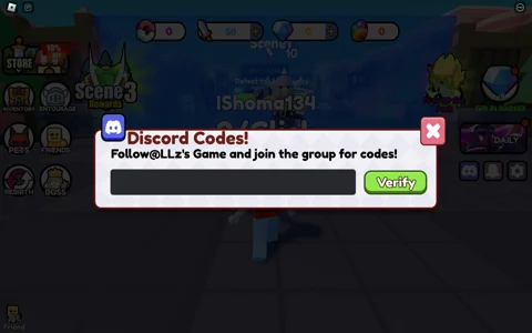 Solo Leveling Simulator redeem codes