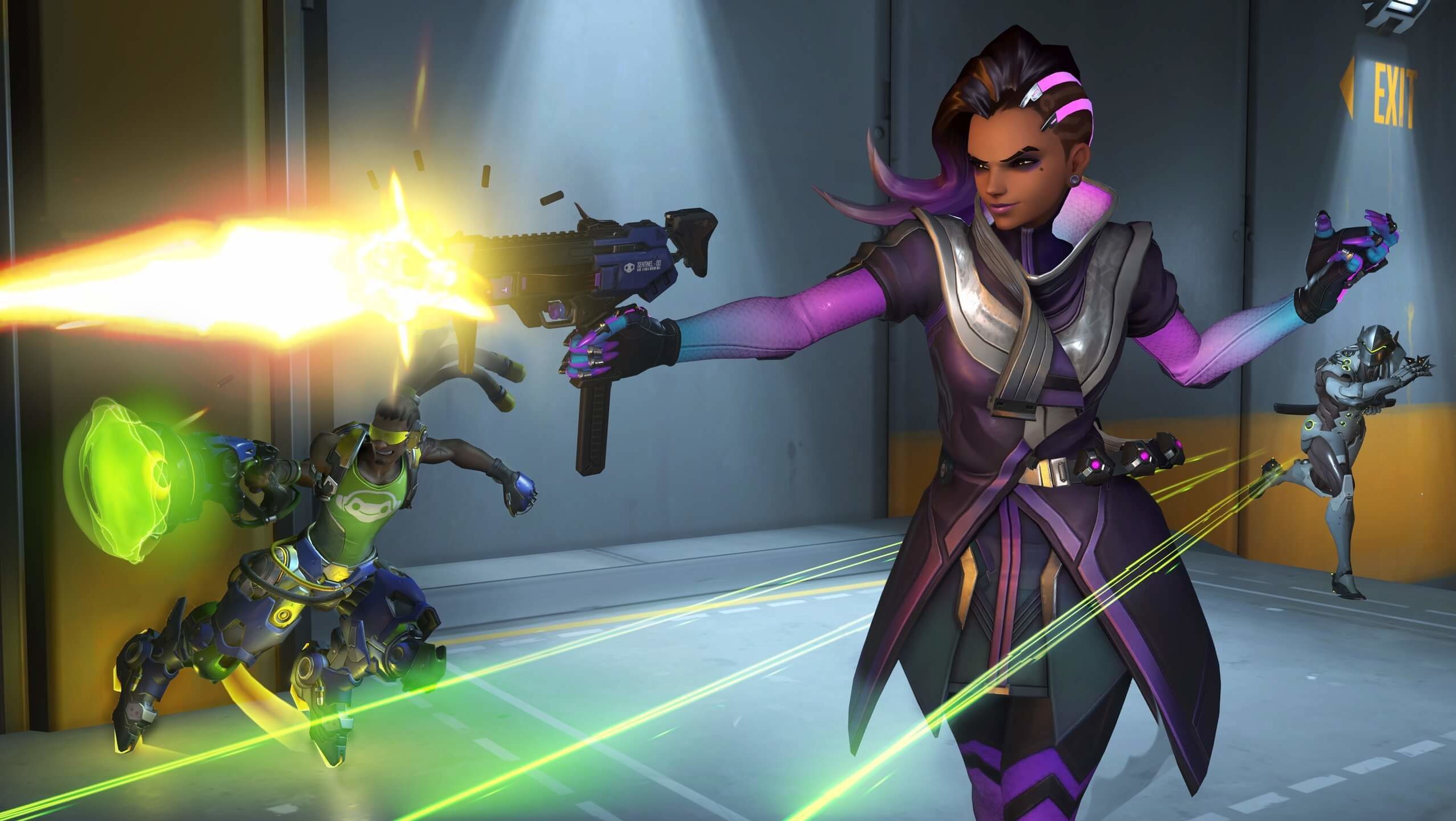 Sombra in game wallpaper
