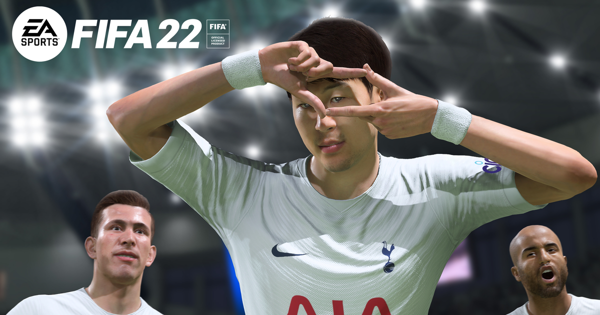 Son jubel celebration FIFA 22