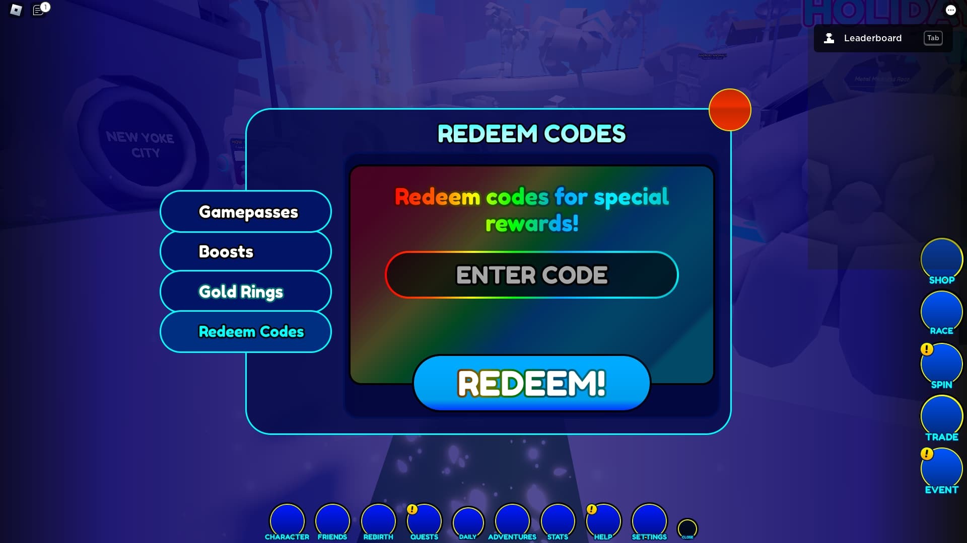 Sonic Speed Simulator Redeem Codes