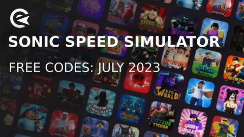 Sonic Speed Simulator codes july 2023