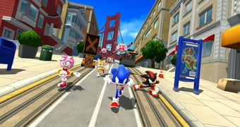 Sonic Mobile Game Scrapped Banner