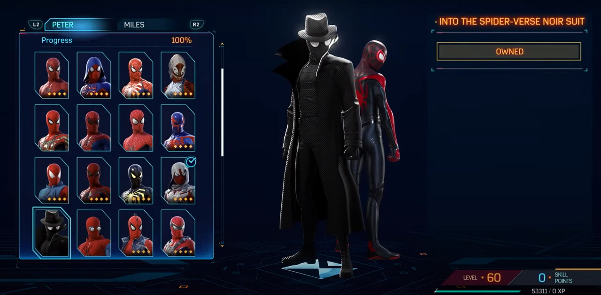 Spider man 2 all suits