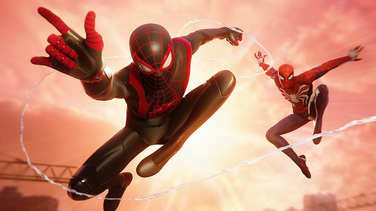 Spider-Man Miles und Peter