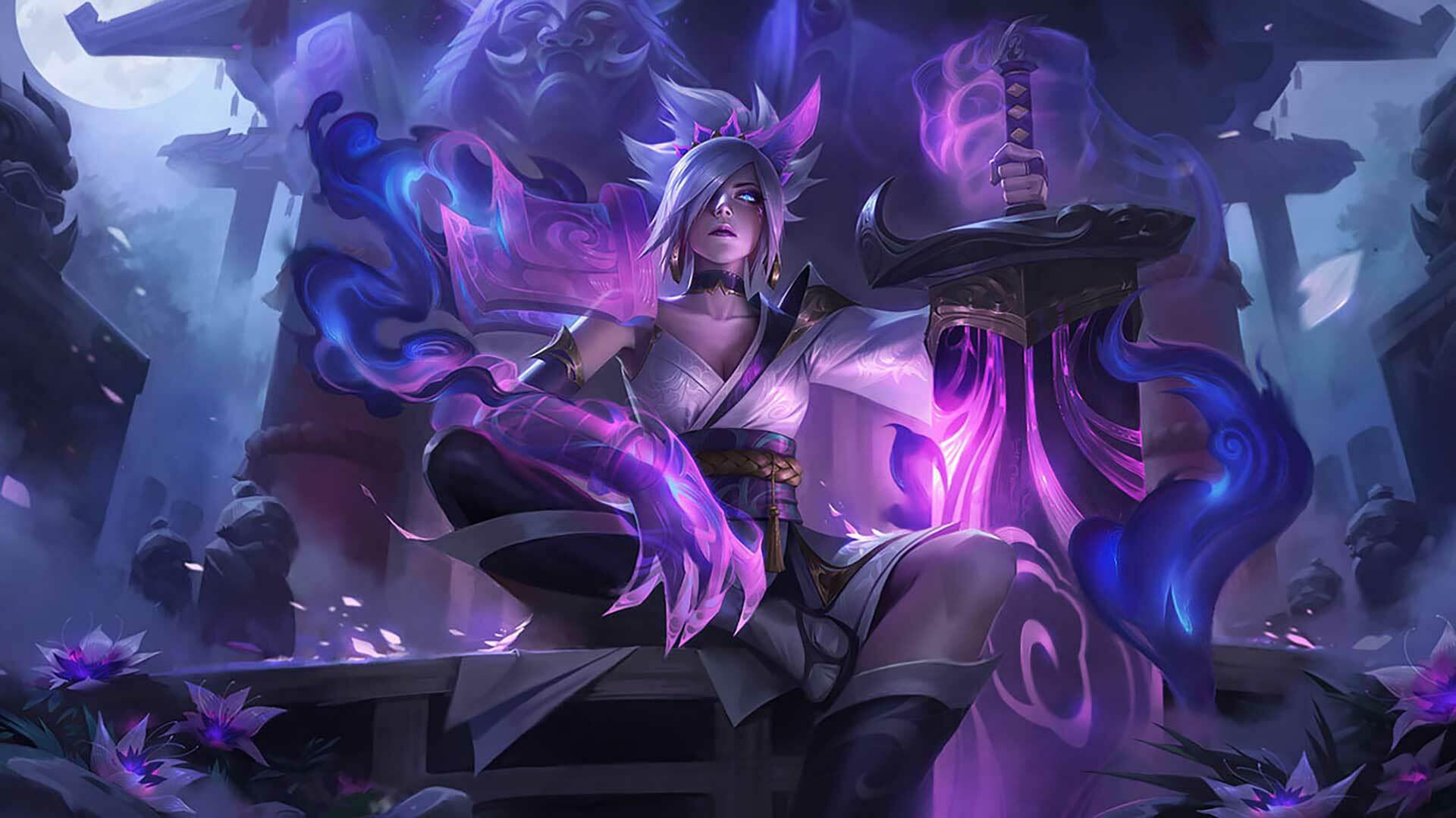 Wild Rift Patch 4.4 Spirit Blossom Riven Skin