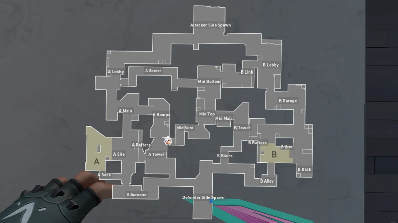 Valorant Split Callouts Map Guide