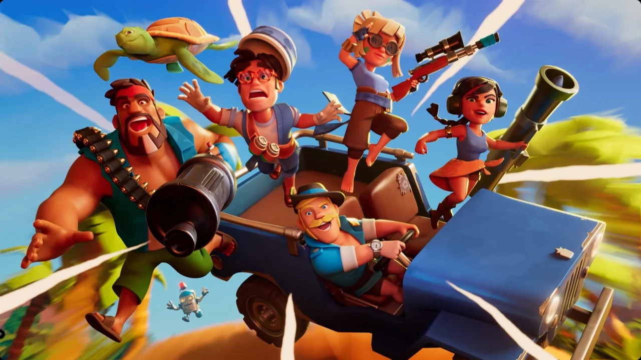 Squad up with your friends in Boom Beach: Frontlines! Space Ape Games