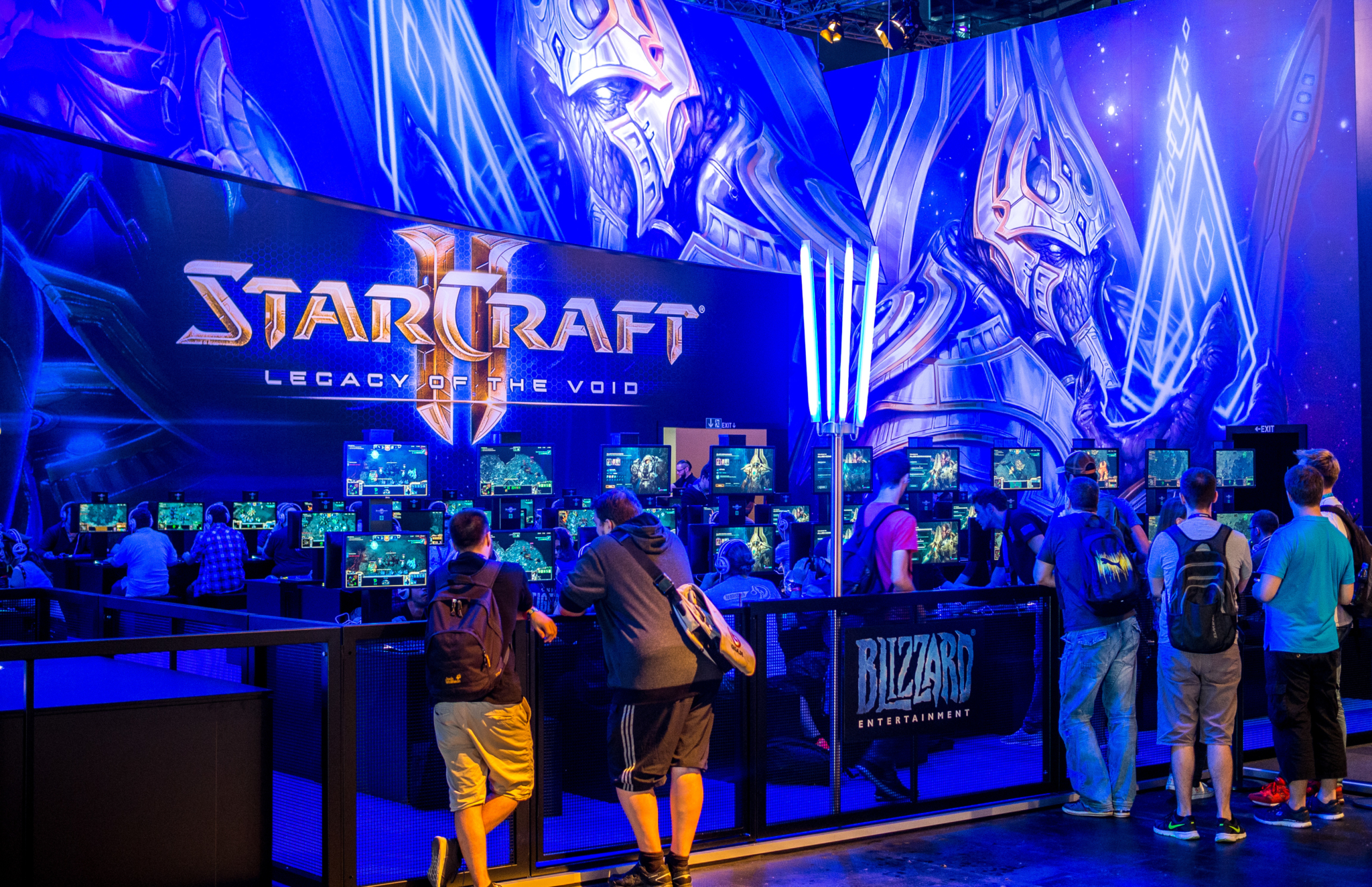 A StarCraft II tournament