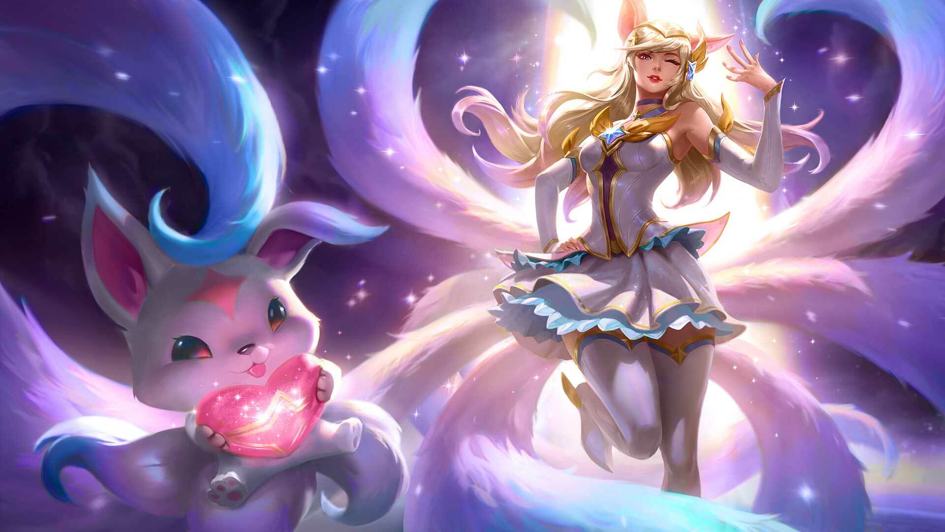 League of Legends Wild Rift Patch 4.3 Champion Skins Riot Games Star Guardian Ahri Mythic Chroma Skin