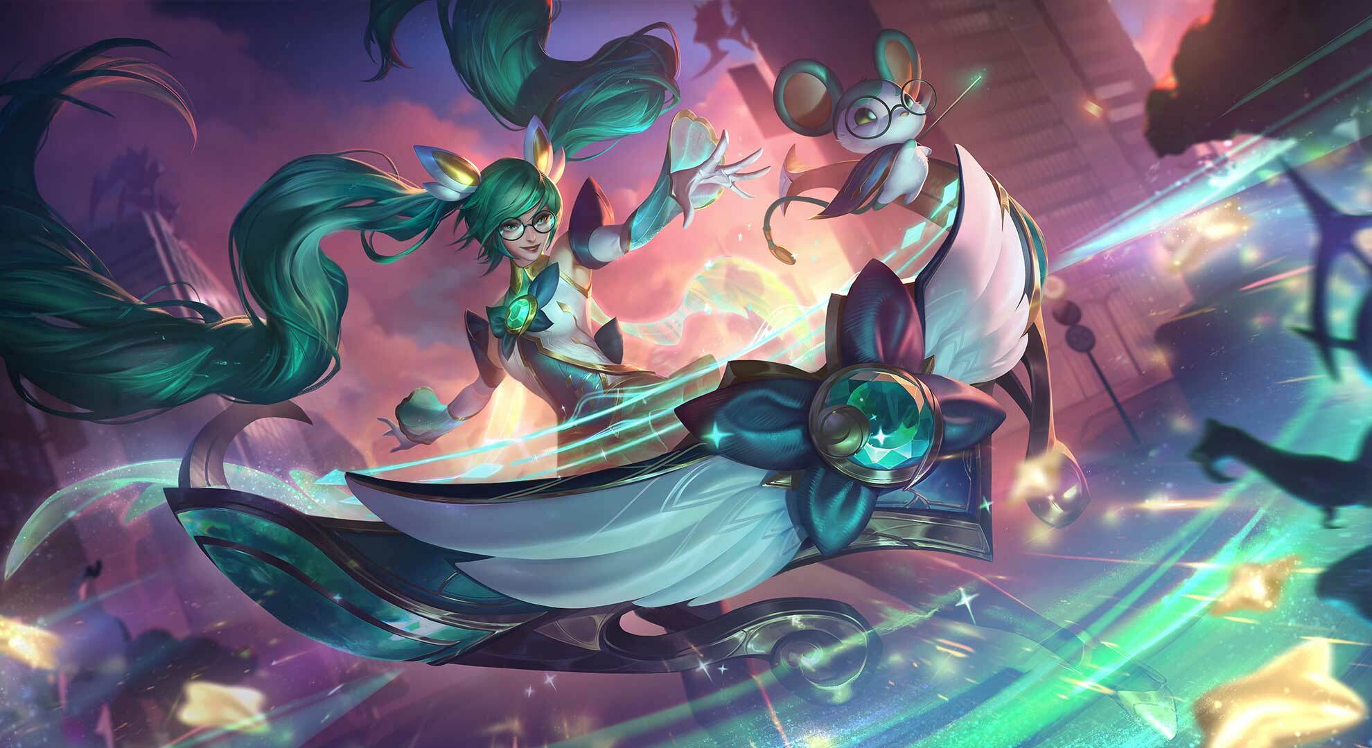 League of Legends Wild Rift Patch 4.3 Champion Skins Riot Games Star Guardian Sona skin