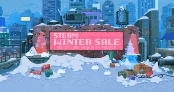 Steam Winter Sale 2023 Banner