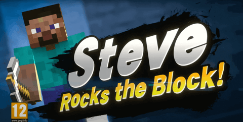 Steve smash bros 2