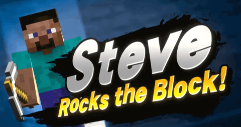 Steve smash bros