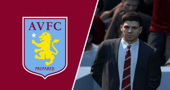 Steven Gerrard Aston Villa Premier League Manager FIFA 22 line up