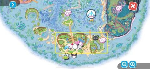 Sticks Location Guide Hello Kitty