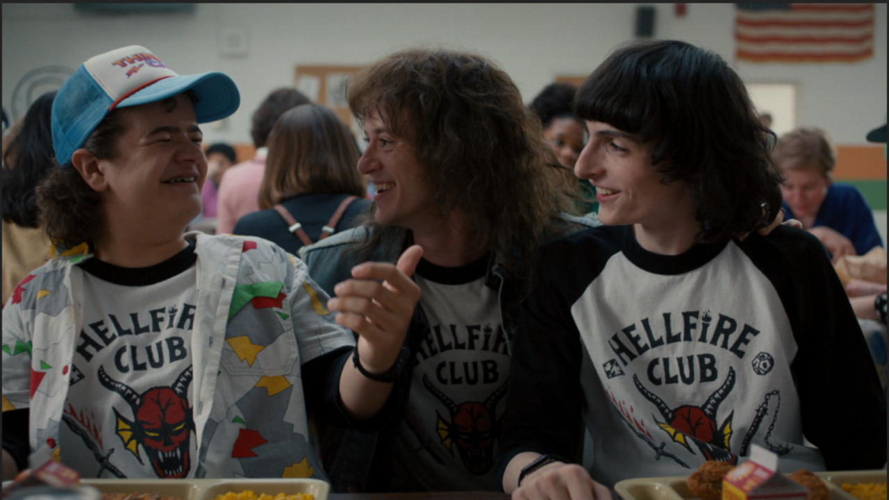 Stranger things eddie mike and dustin
