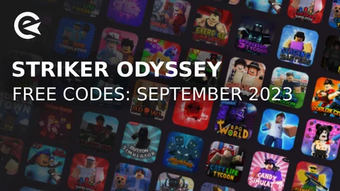 Striker Odyssey codes september 2023