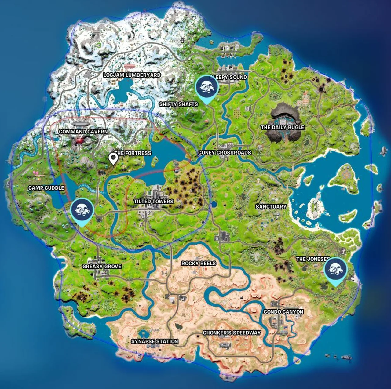 Fortnite Sturmtruppler Locations