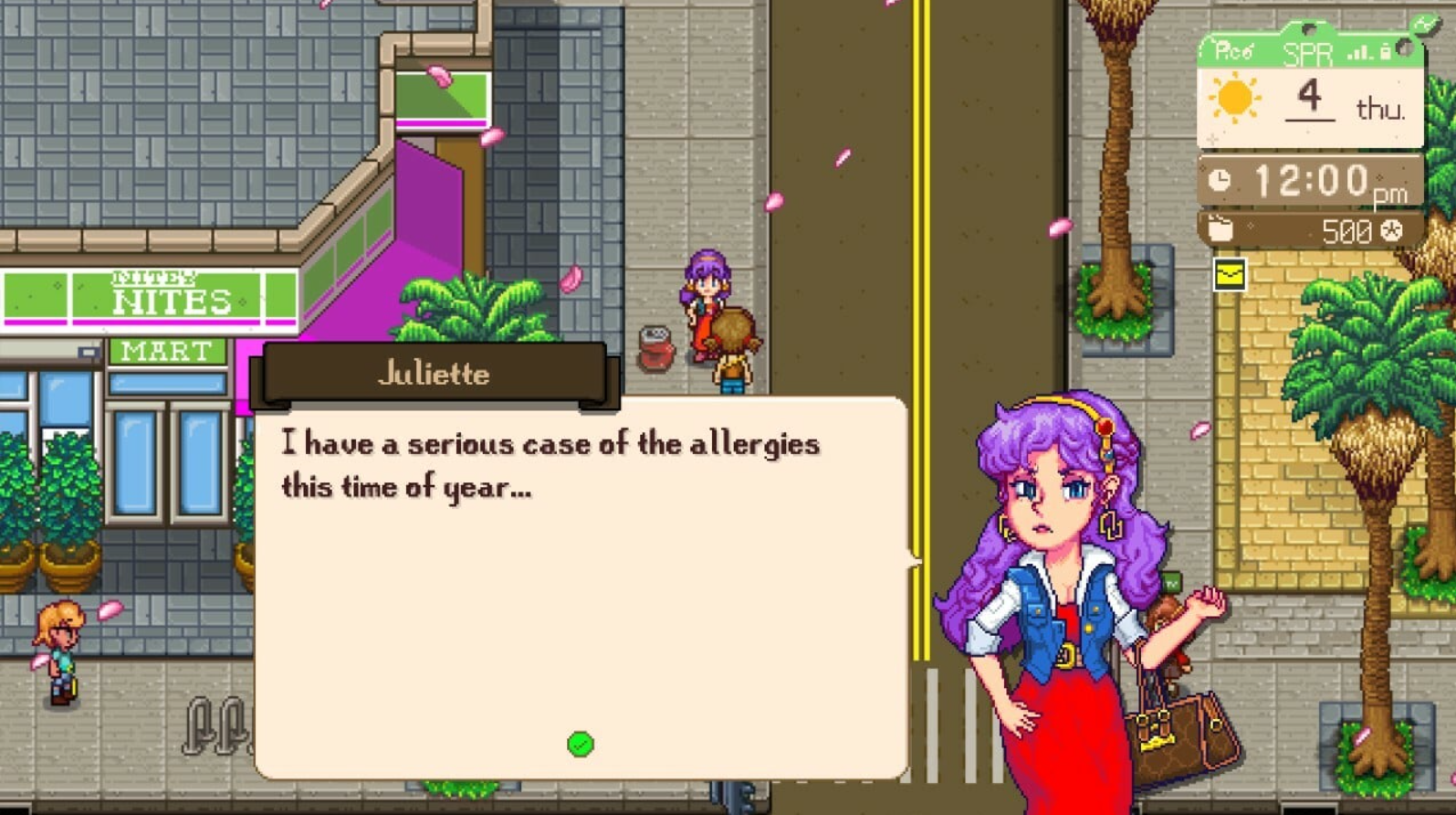 Sunkissed NPC interaction