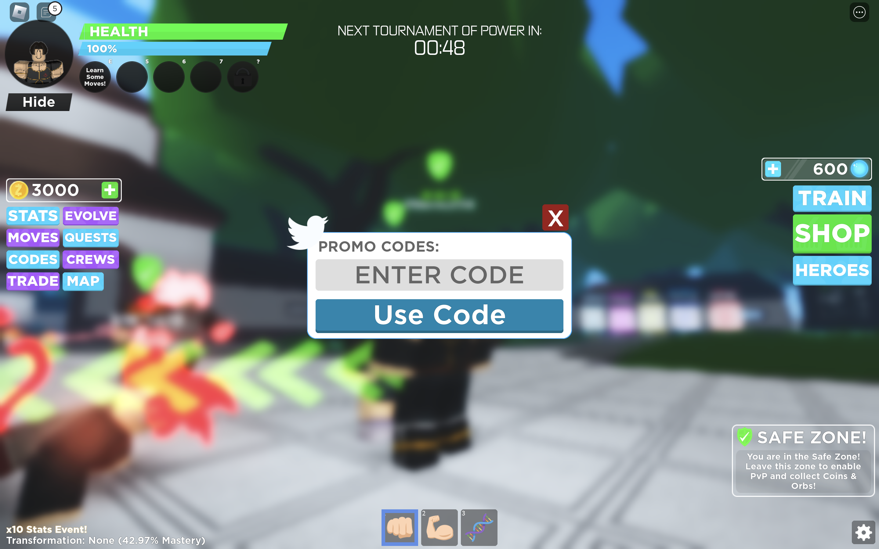 super evolution how to redeem codes