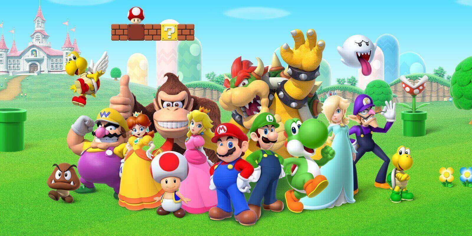 Super Mario Characters Nintendo UK