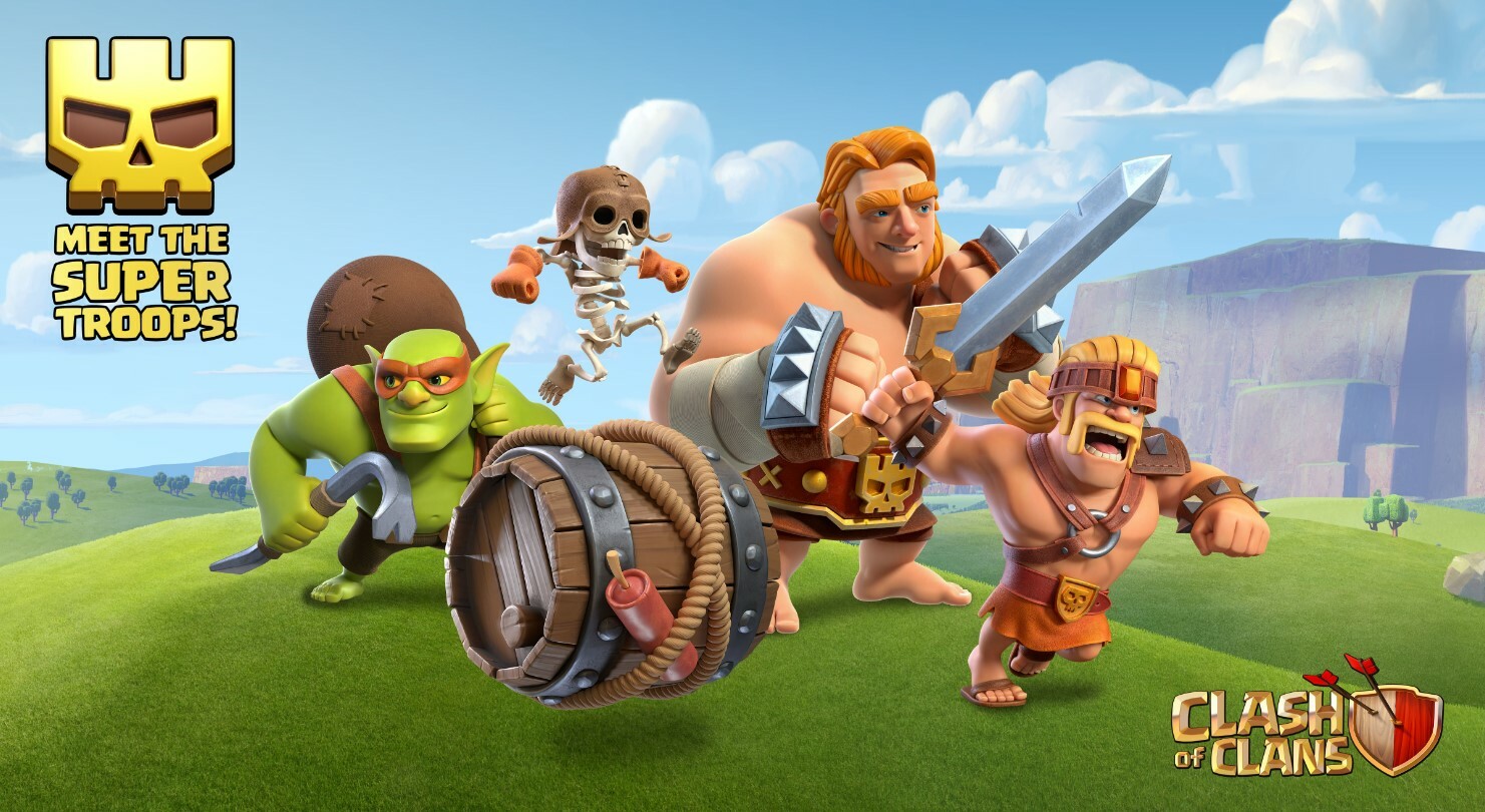 Super Troops Clashof Clans