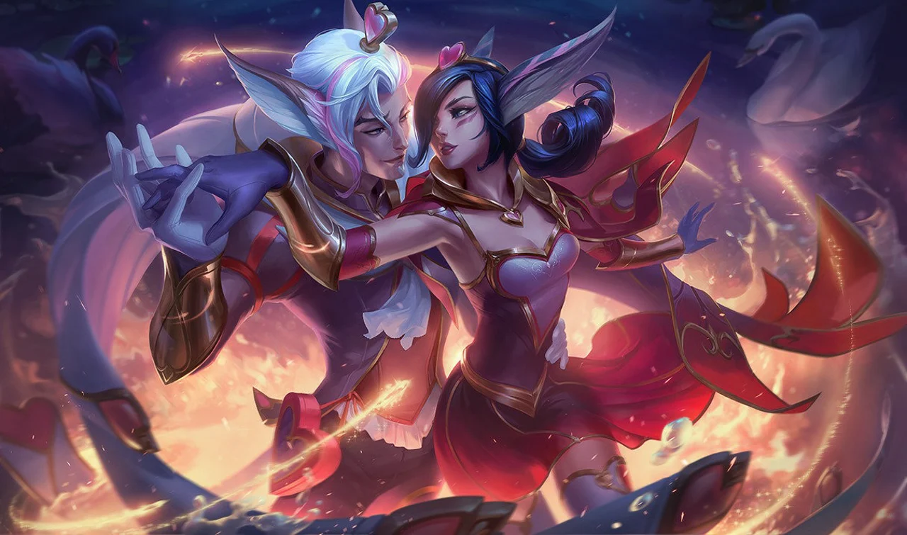 Sweetheart Xayah and Rakan