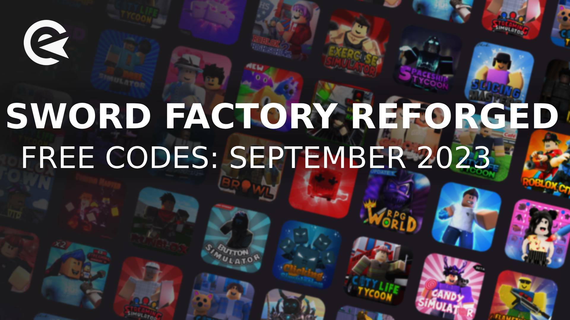 Sword Factory reforged codes september 2023