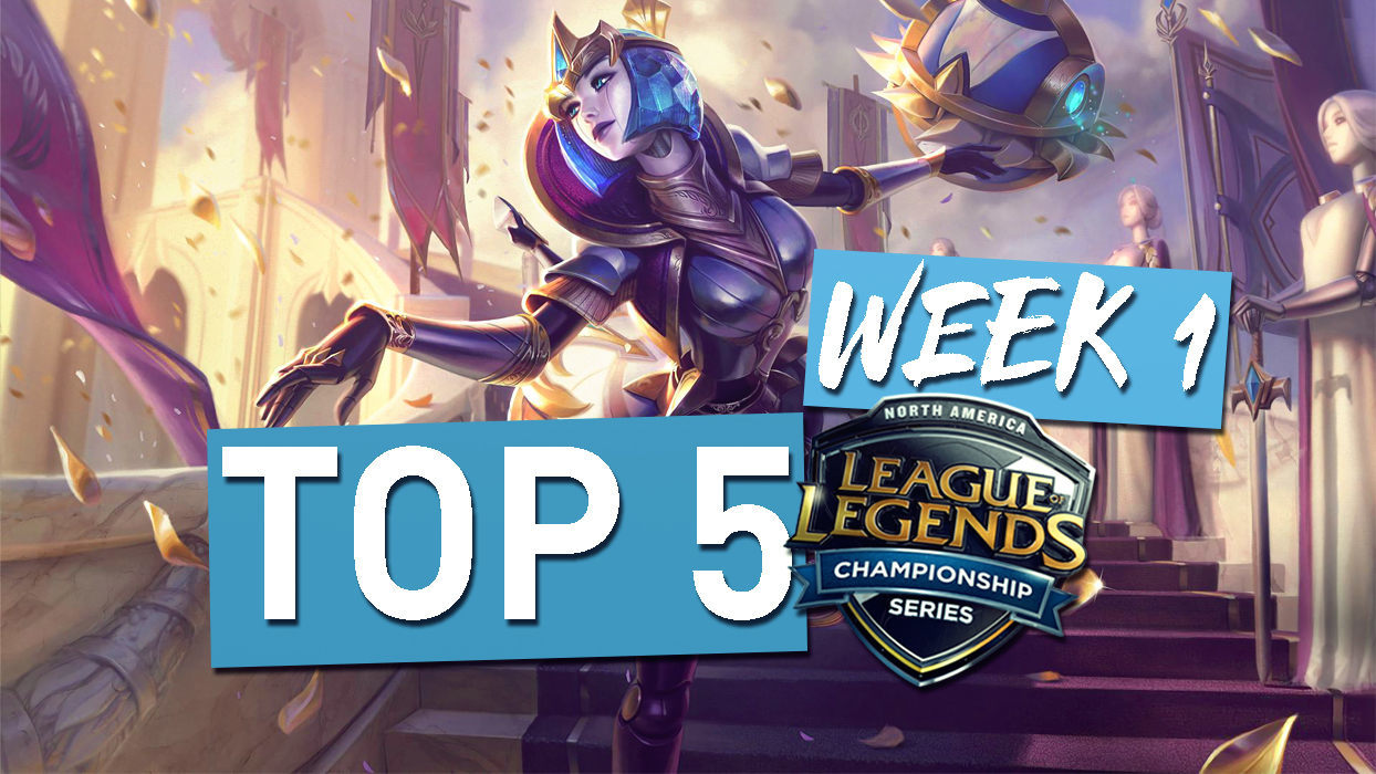 TOP 5 NA LCS Blue