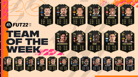 TOTW 20 FUT