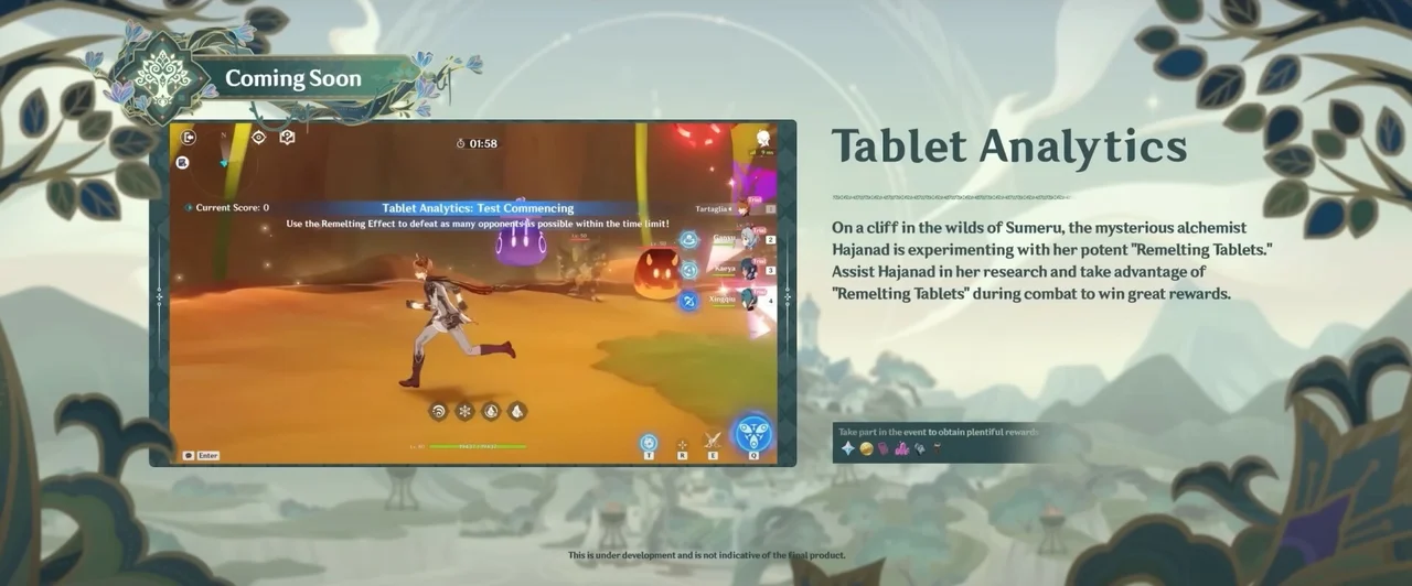 Take advantage of the Remelting Tablets in the Tablet Analytics event in Genshin Impact! HoYoverse