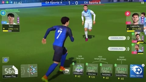 Tactical Football gameplay