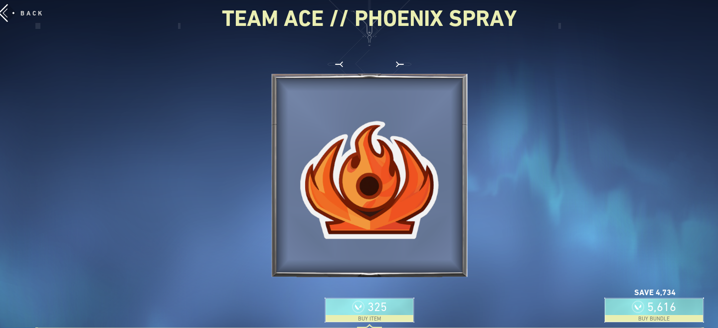 Team Ace Phoenix Spray