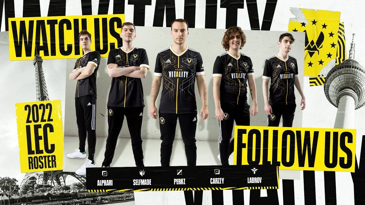 Team Vitality new roster