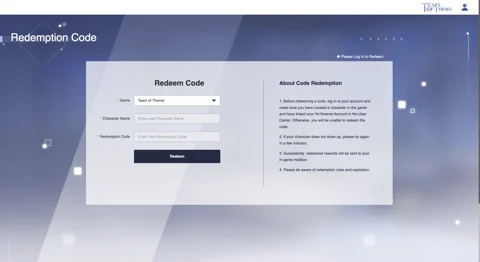Tears of Themis How To Redeem Codes