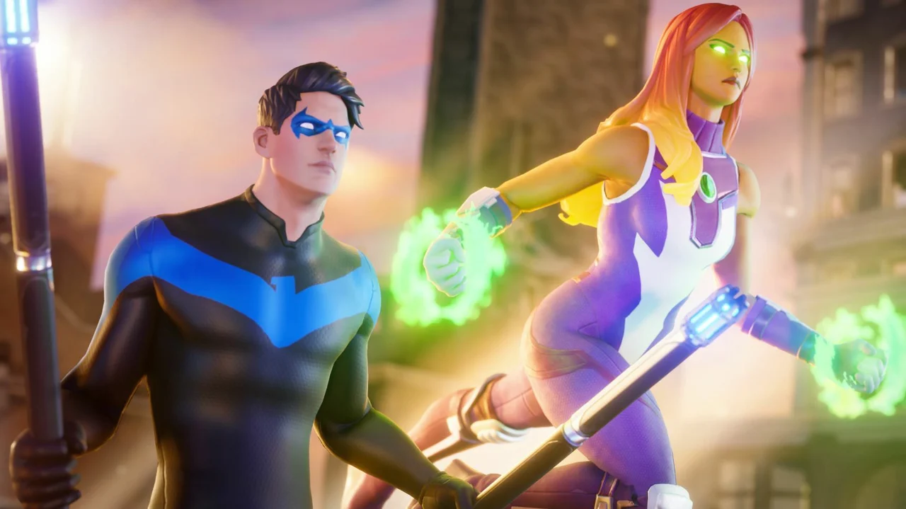 Fortnite Teen Titans Crossover