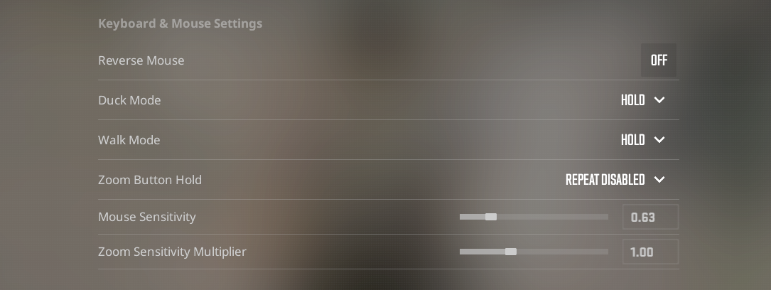 Ten Z CS2 Settings