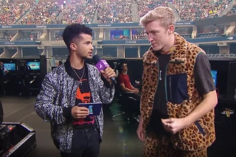 Tfue at Fortnite World Cup