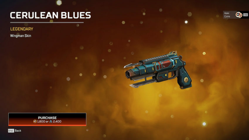 The Best Wingman Skins In Apex 5 Cerulean Blues