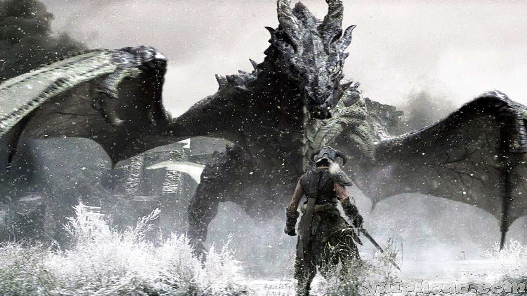 The Elder Scrolls V Skyrim dragon