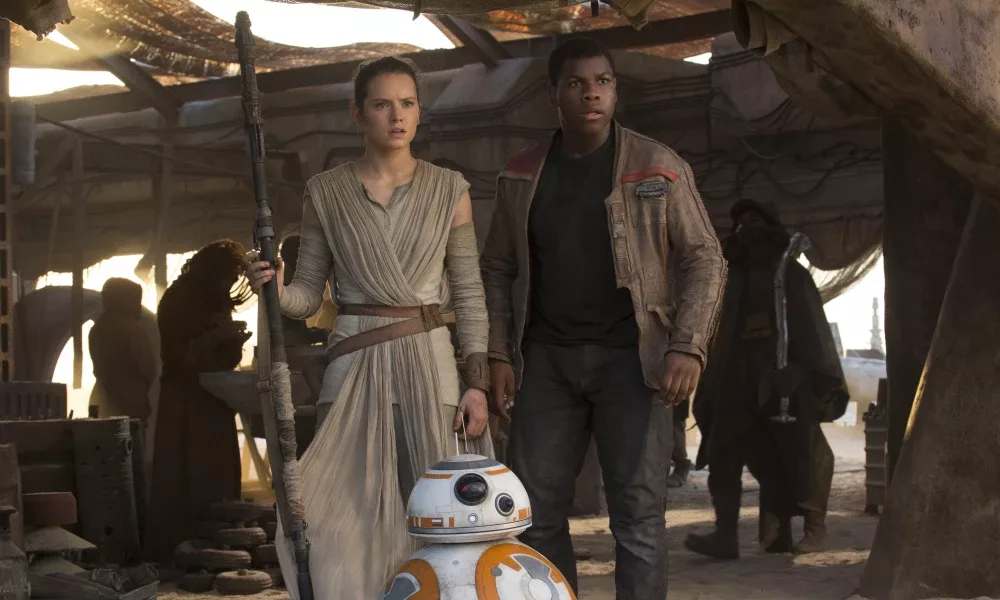 The Force Awakens Ray and BB-8