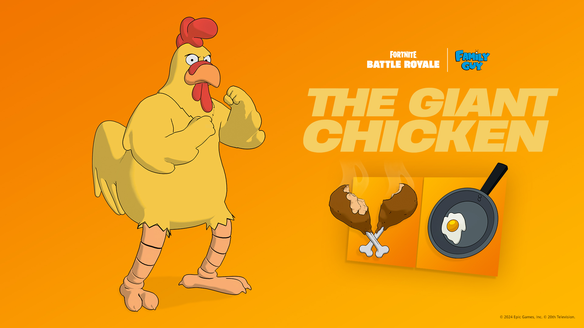 The Giant Chicken Fortnite Family Guy Skin