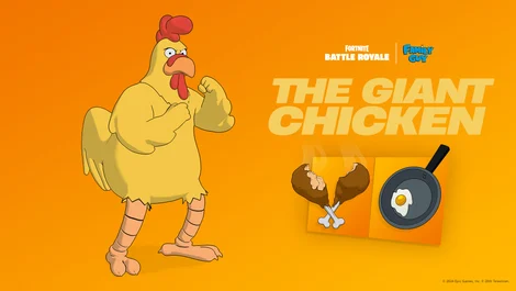 The Giant Chicken Fortnite Family Guy Skin