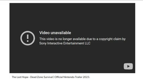 The Last Hope copyright claim from Sony