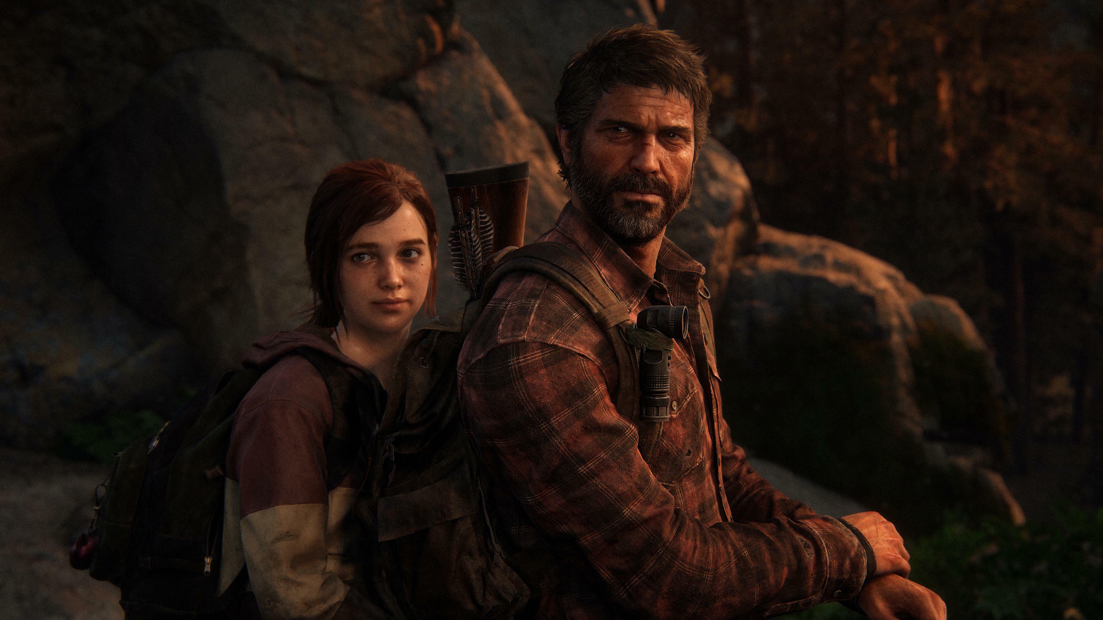 Ellie y Joel en The Last of Us