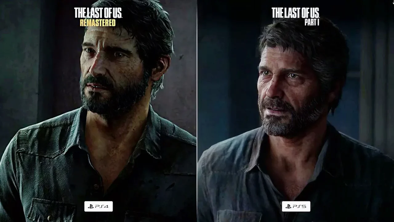 Joel from The Last of Us Remastered and The Last of Us Part 1