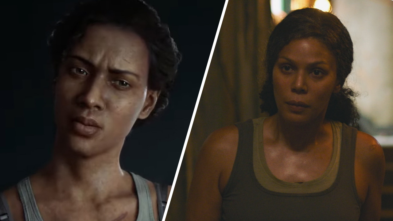 Merle Dandrige as Marlene in The Last of Us on PS5 and in the HBO show