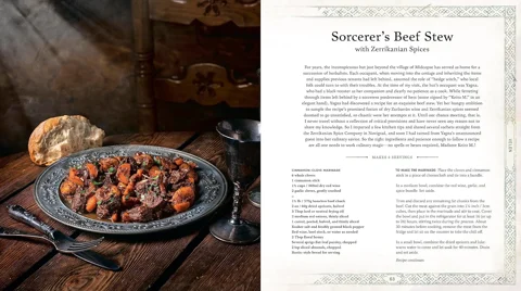 The Witcher cookbook recipe
